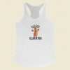 Glizzy Gladiator Funny Racerback Tank Top On Sale