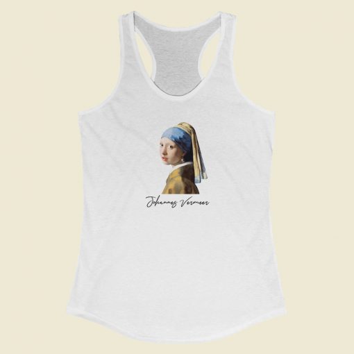 Johannes Vermeer Classic Racerback Tank Top On Sale