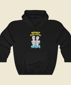 Red Hot Chili Peppers Illustrated Hoodie Style