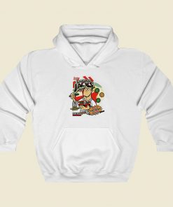 Samurai Jack Cereal Box Hoodie Style