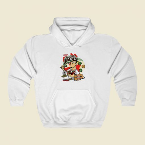 Samurai Jack Cereal Box Hoodie Style