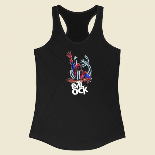 The Evil Ock Spider Racerback Tank Top On Sale