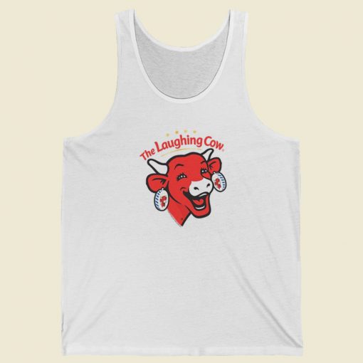 The Laughing Cow Cheese Logo Tank Top On Sale