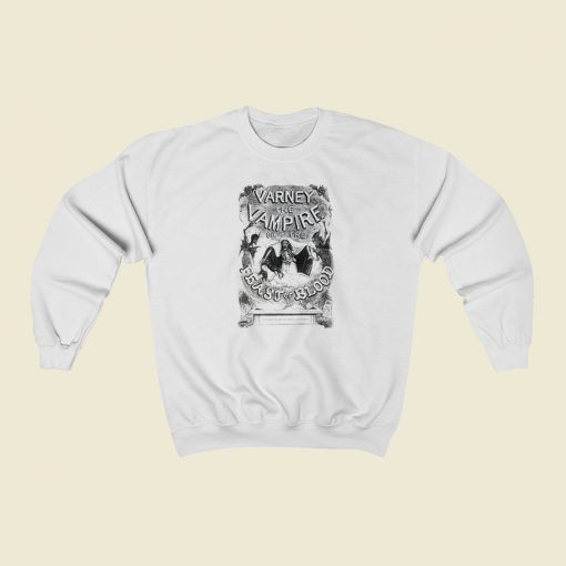 Varney The Vampire Classic Sweatshirts Style On Sale