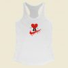 Bad Bunny Nike Sad Heart Parody Racerback Tank Top