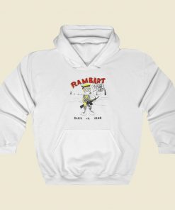 Bart Simpson Rambart Hoodie Style On Sale