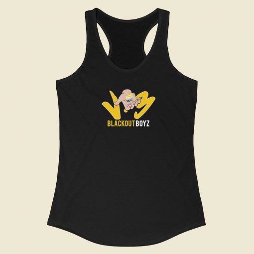 Blackout Boyz Xanax Racerback Tank Top On Sale