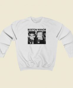 Boston Manor Simpsons Bart And Milhouse Sweatshirts Style