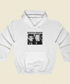 Boston Manor Simpsons Bart And Milhouse Hoodie Style