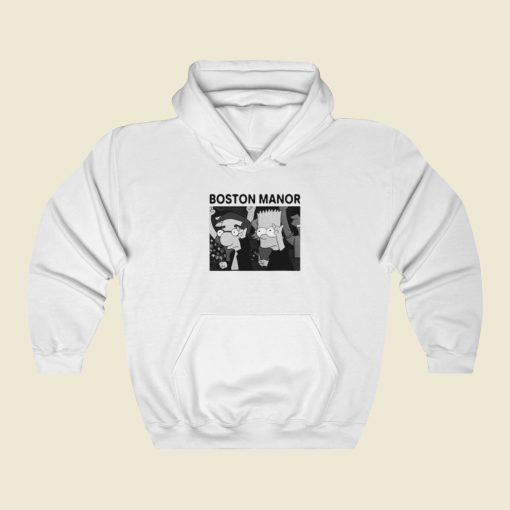 Boston Manor Simpsons Bart And Milhouse Hoodie Style