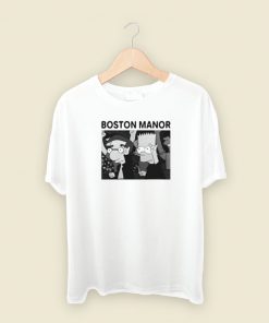 Boston Manor Simpsons Bart And Milhouse T Shirt Style