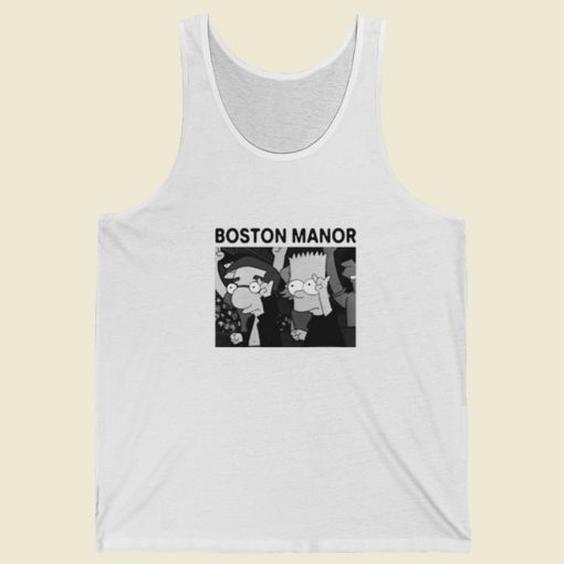 Boston Manor Simpsons Bart And Milhouse Tank Top