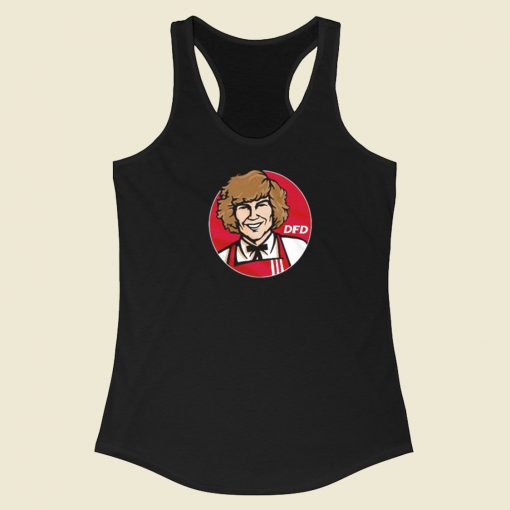 Danny Duncan Kfc Logo Racerback Tank Top