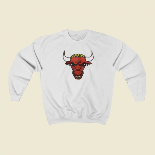 Dennis Rodman Bullhorns Sweatshirts Style On Sale