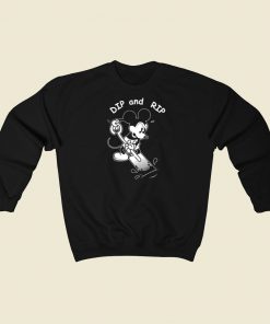 Dip and Rip Mickey Sweatshirts Style On Sale