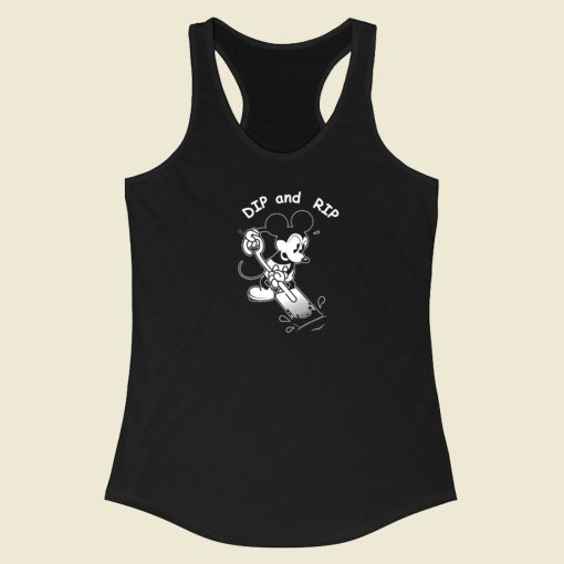 Dip and Rip Mickey Racerback Tank Top On Sale