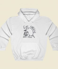 Eat Cheese And Sin Funny Hoodie Style