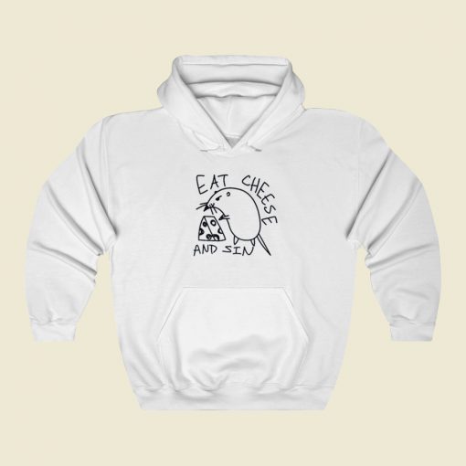 Eat Cheese And Sin Funny Hoodie Style