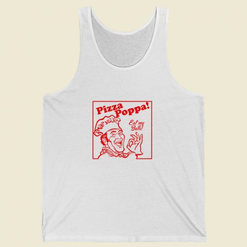 Eat my Pizza Balls Tank Top On Sale On Sale