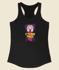 Ethan Page 3rd Eye Drip Racerback Tank Top On Sale