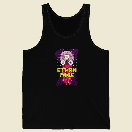 Ethan Page 3rd Eye Drip Tank Top On Sale