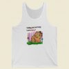 Grafield Touching Grass Is Not Enough Tank Top On Sale