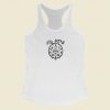 Hail Satan Cat 666 Racerback Tank Top On Sale