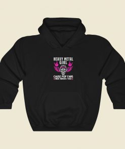 Heavy Metal Girl Hoodie Style On Sale