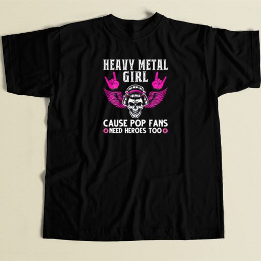 Heavy Metal Girl T Shirt Style On Sale