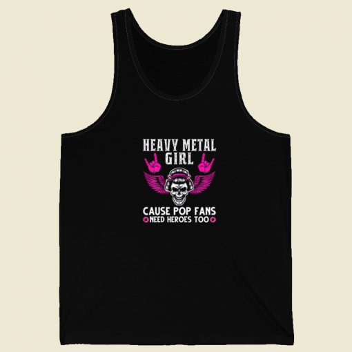 Heavy Metal Girl Tank Top On Sale