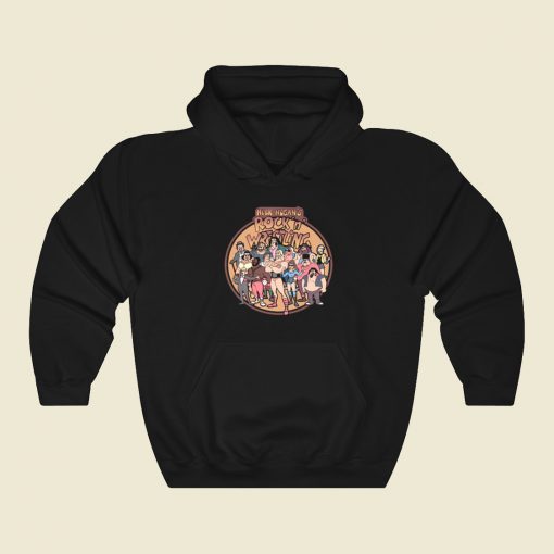 Hulk Hogans Rock And Wrestling Hoodie Style