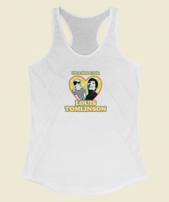 Im A Bitch For Louis Tomlinson Racerback Tank Top