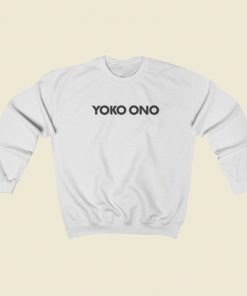 John Lennon Yoko Ono Sweatshirts Style On Sale