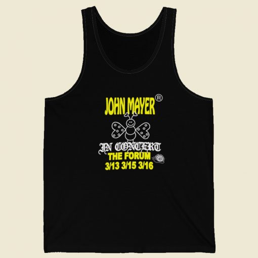 John Mayer In Concert The Forum Tank Top On Sale