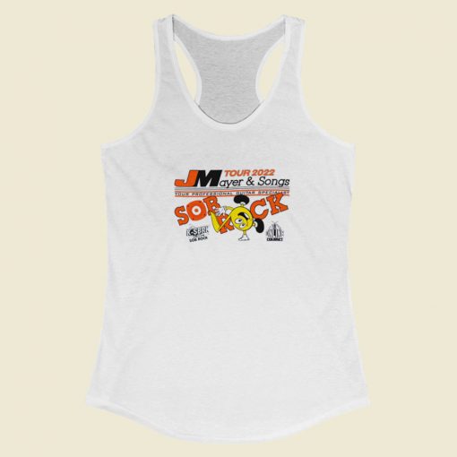 John Mayer Tour 22 Mayer Racerback Tank Top