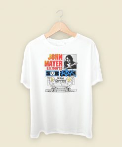 John Mayer US Tour 22 T Shirt Style