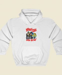 Motley Crue Scooby Doo Hoodie Style On Sale