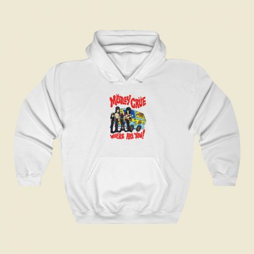 Motley Crue Scooby Doo Hoodie Style On Sale