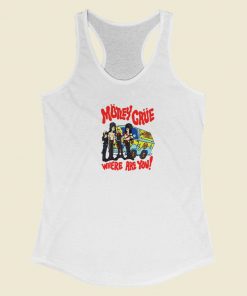 Motley Crue Scooby Doo Racerback Tank Top On Sale