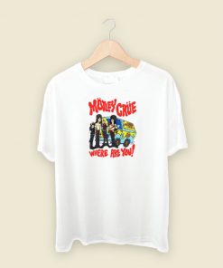 Motley Crue Scooby Doo T Shirt Style On Sale