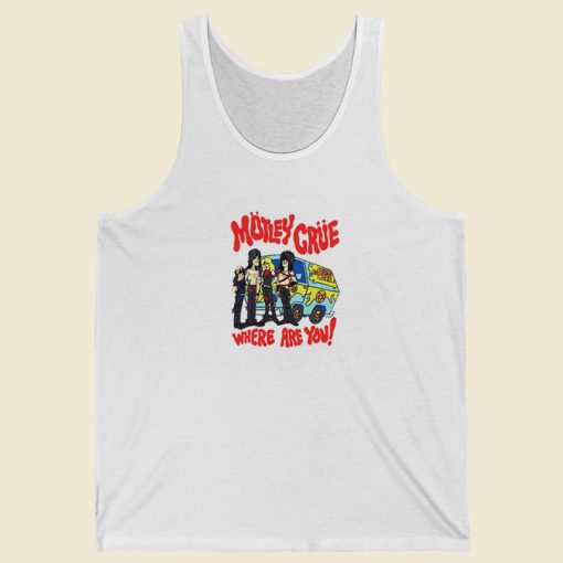 Motley Crue Scooby Doo Tank Top On Sale