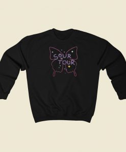 Olivia Rodrigo Sour Butterfly Tour Sweatshirts Style