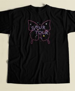 Olivia Rodrigo Sour Butterfly Tour T Shirt Style On Sale