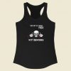 On Day Im Gonna Fuck My Demons Racerback Tank Top