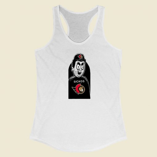 Ottawa Senators Sickos Racerback Tank Top On Sale