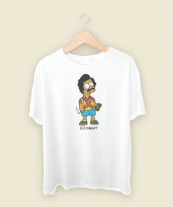 Pablo Escobart Simpsons T Shirt Style On Sale