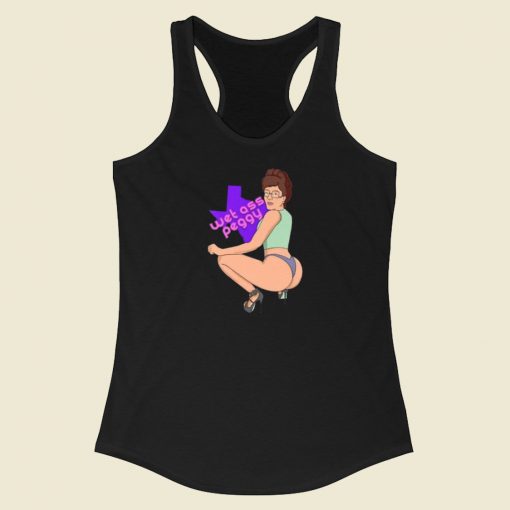 Peggy Wap Twerk Texas Racerback Tank Top