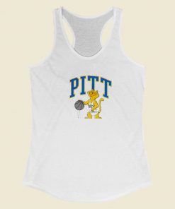 Pitt Dribbling Panther Racerback Tank Top On Sale