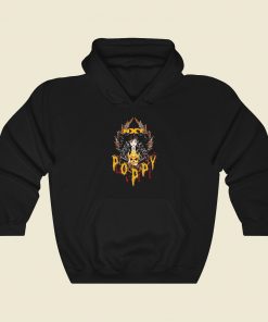 Poppy And Triple H Gold Skull Nxt Hoodie Style