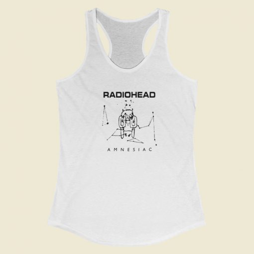 Radiohead Amnesiac Racerback Tank Top On Sale